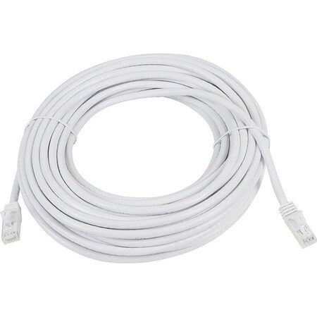 Monoprice Cat6 Utp Network Cable, 100 ft.White 11233