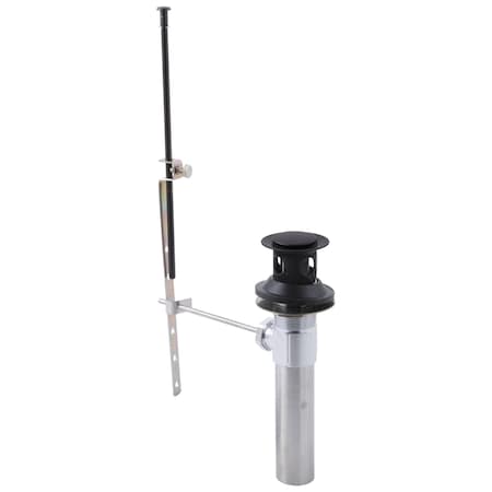 Delta Drain Assembly - Metal Pop-Up - Bathroom In Matte Black RP5651BL