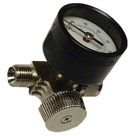 S&G Tool Aid 98300 Air Adjustment Valve, 1/4 in MNPT Inlet x 1/4 in FNPT Outlet, 160 psi SGT98300