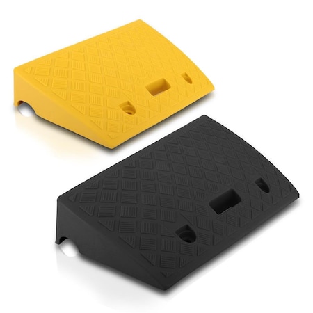 Pyle Portable Lightweight Plastic Curb Ramps PCRBDR27