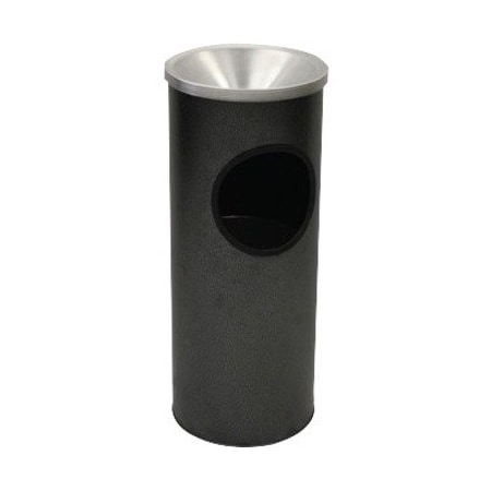 Witt Industries Round ash 'n trash urn, Silver Vein 3000SVN
