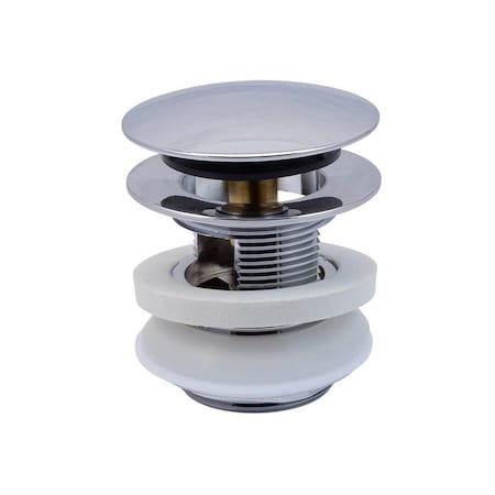 Mountain Plumbing EZ-Click Bath Tub Drain with Overflow drain tube not included BDWOF-ST/MB