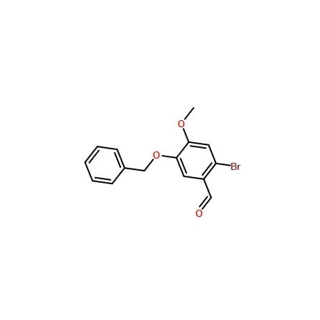 Ak Scientific 2-Bromo-4-methoxy-5-benzyloxybenzaldehyde (250mg), CAS 6451-86-1 Q464-250mg