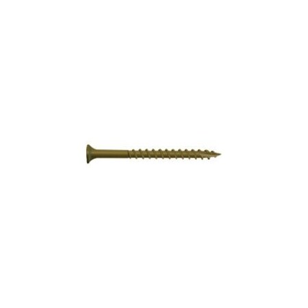 Camo Deck Screw, #8 x 1-5/8 in, Steel, Flat Head, Torx Drive 356100