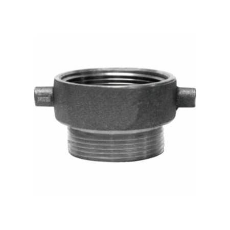 Dixon Valve Hydrant Adapters, 2 in (NPT) Male, 2 1/2 in NST Female, Brass, 5PK 238-HA2520T