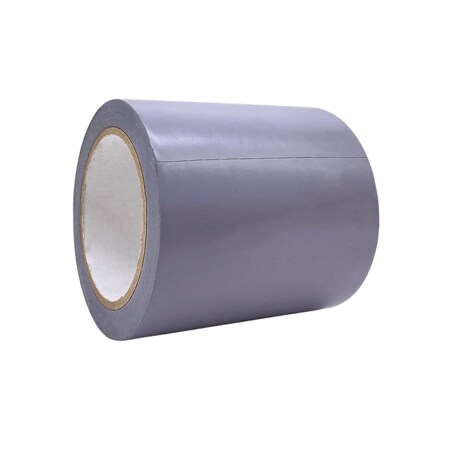 Wod Tape PVC, Gray, 5 inch W., 36 yards L., 5 mil Thickness, 8 PK WOD VTC365-05000-8-36-GRA