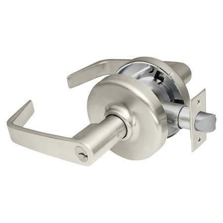 Corbin Russwin Grade 2 Storeroom or Closet Cylindrical Lock, Newport Lever, Conventional Cylinder, Satin Nickel Pl CL3857 NZD 619