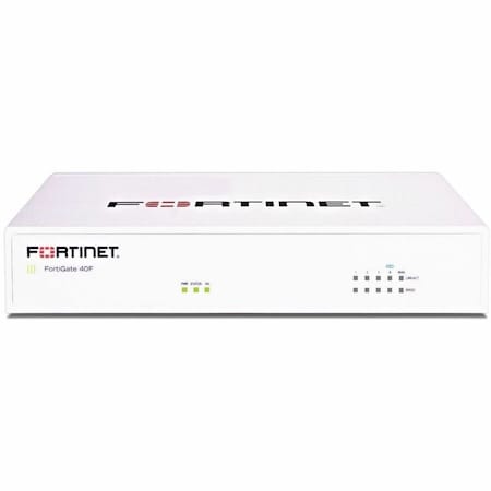 Fortinet FortiGate-40F Hardware plus 3 Year FortiCare Premium and FortiGuard Enterprise Protection FG-40F-BDL-809-36
