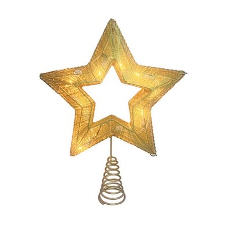 Bsc Preferred 11 GLD Star Tree Top V49506-88