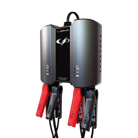Schumacher Electric Battery Charger/Maintainer, 6/12 V Battery, 4 A Charge, Black SC1409