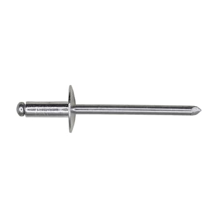 Auveco Aluminum Rivet 5/32in Diameter 1/8 1/4 Grip, 50PK 18732