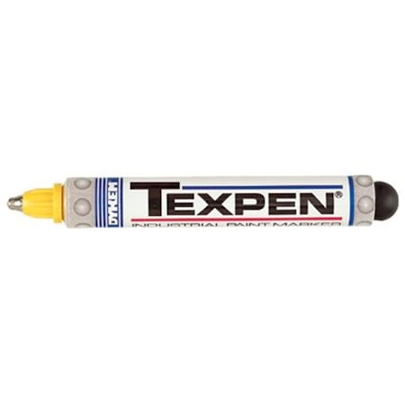 Dykem 3/32 Yellow Texpen with Materials Most Metals 253-16063