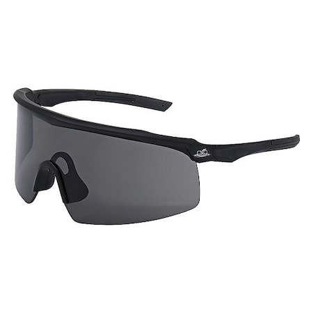Globus Safety Glasses, Black, Gray BH3263AF