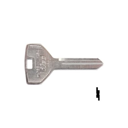Ilco Unican Chrysler Key Y154, 10PK P1789