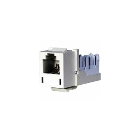 Hubbell Premise Wiring Hubbell Xcelerator Network Connector - 1 Pack - 1 x 110-punchdown Network - Off White HXJUOW