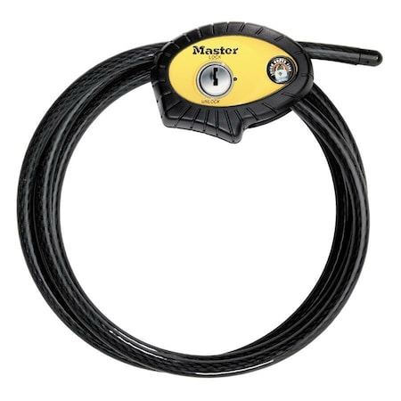 Master Lock 6'x10mm ADJ Lock Cable 8413XDPF