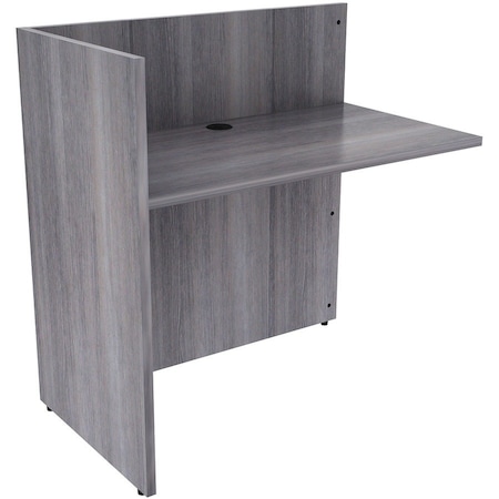 Lorell 24" D X Weathered Charcoal, 42" W X LLR18308