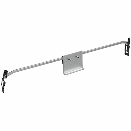 Hubbell Wiring Device-Kellems Adjustable T Bar, Clear Anodized Aluminum ATB