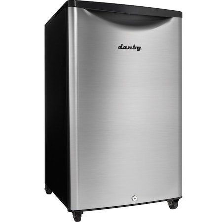 Danby Refrigerator, SS, 4.4 cu. ft. DAR044A6BSLDBO