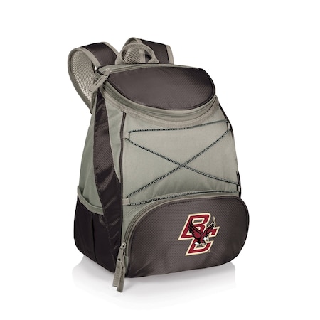 Picnic Time Family Of Brands NCAA Boston College Eagles PTX Backpack CoolerBlack with Gray Accents 633-00-175-054-0