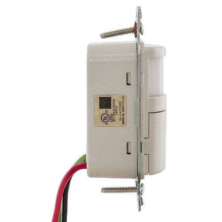 Hubbell Wiring Device-Kellems Wall Mount Sensor, Occupancy, Vacancy, Hard Wired, White, 1,200 sq ft, Fluorescent, LED WS1000W