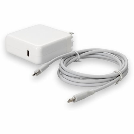 Add-On 6FT APPLE COMPUTER MRW22LL/A COMPATIBLE 60W 20V AT 4.25A WHITE USB-C LAPTO MRW22LL/A-AA