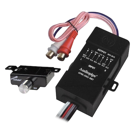Audiopipe Hi-Low Converter with Remote Gain Control APNR2002RMT