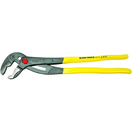 Klein Tools Quick-Adjust Klaw Pump Pliers, 10-Inch D504-10B