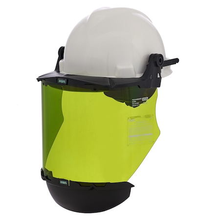 Msa Safety V-Gard Accessory Arc Kit, White, For Slotted Caps w/Chin Protector 10118696