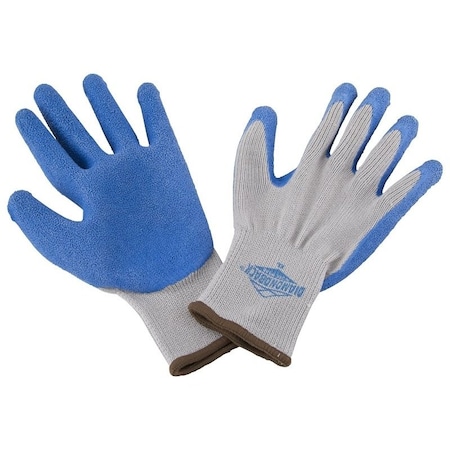 Diamondback GV-SHOWA/XL Gripper Work Gloves, Men & Women, 10-1/4 in L, Knit Liner Cuff, Rubber Latex Coating GVSHOWA/XL