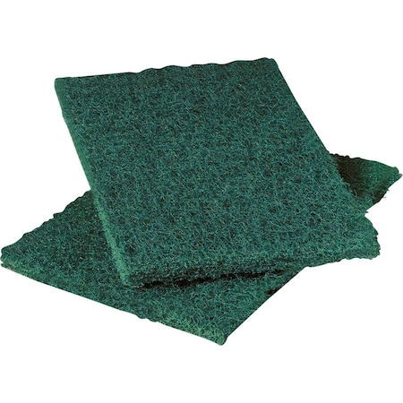 3M Scotch-Brite Commercial Heavy Duty Scouring Pad 86, 6in X 9in, Green, 12/Pack, 3 Packs/Carton 86CT