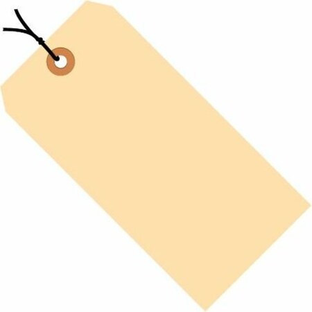 Box Packaging Manila Shipping Tag Pre Strung 10 Pt. No 8 6-1/4L x 3-1/8W 1000/Pack G30082
