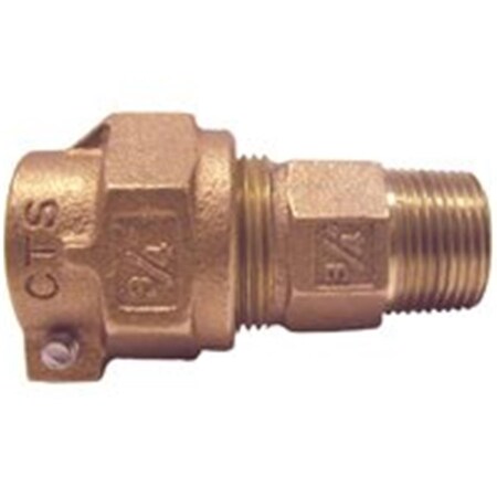 Tinkertools 313-209NL .75 In. Pack x 1 Male Iron Pipe Adapter TI424202