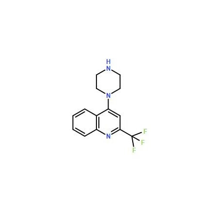 Ak Scientific 4-(Piperazin-1-yl)-2-(trifluoromethyl)quinoline (100mg), CAS 175203-79-9 9109AA-100mg