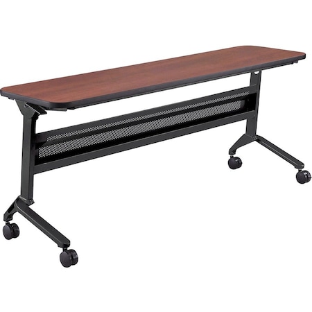 Safco Rectangle Flip-N-Go 18 x 72" Rectangular Training, 72 W, 18 L, 29 H, Laminate Top Top LF1872TSLCRM