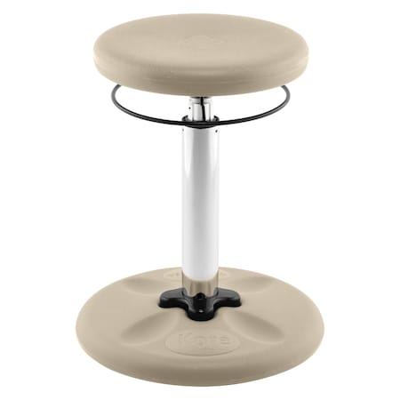 Kore Design Kids Adjustable Tall Wobble Chair 16.5-24in., Sand Dollar KOR2601