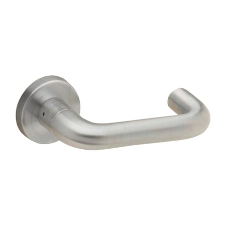 Schlage Grade 1 Half Dummy Trim Mortise Lock, 03 Lever, A Rose, Satin Stainless Steel Finish, Field Reversi L0170 03A 630