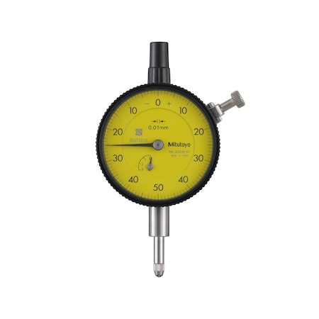Mitutoyo Dial Indicator, 0.01-2.5mm 2231A-01