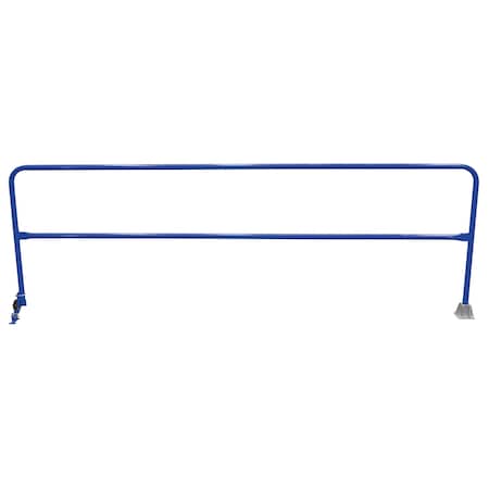 Vestil Steel Dock Safety Swing Gate 11 Ft. Length Blue SSG-11-BL