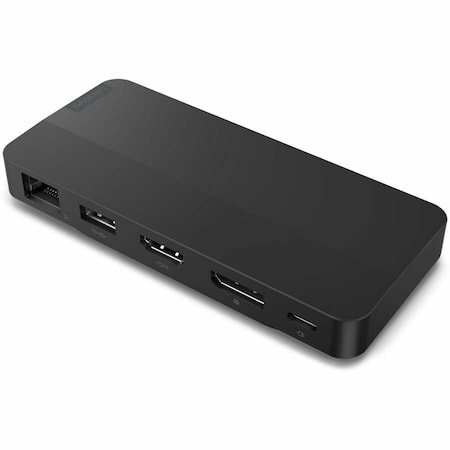 Lenovo USB-C DUAL DISPLAY TRAVEL DOCK WITHOUT POWER ADAPTER 40B90000US