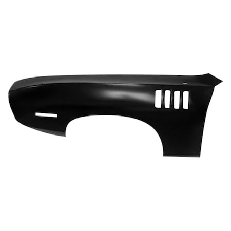 Sherman Parts Left Hand Fender with Side Louver Holes for 1971 Cuda Model SHE251-32AL