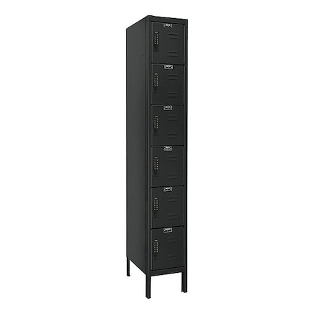 Hallowell Locker, 12 in W, 18 in D, 78 in H UEL1288-6ME