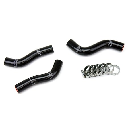 Hps Performance High Temp Reinforced Silicone Radiator Coolant Hose Kit, Black,  57-1248-BLK