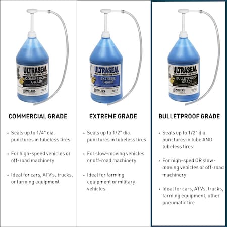 Ultraseal Ultraseal Bulletproof Grade Tire Sealant, 5 Gallon 5150-OTR