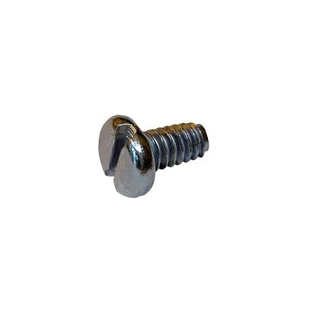 Newport Fasteners #8-32 x 1/4 in, Zinc Plated Steel Pan Head Slotted Drive, 2000 PK 587658-2000