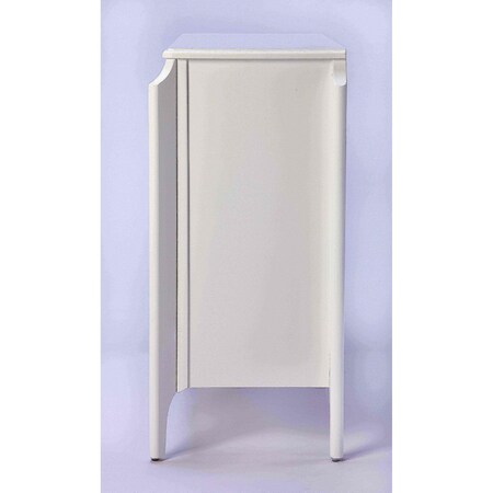 Homeroots 30" White Wood Bookcase 389567