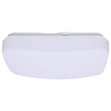 Nuvo 11in. LED Cloud Fixture w/Sensor 11.5W 27K/30K/35K/40K/50K CCT Selectable Square Shape White 120V 62/1855