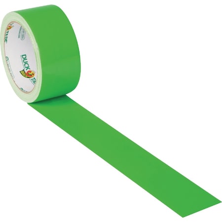 Duck Brand Duck Tape 1.88'' x 15 Yd. Colored Duct Tape Neon Lime 1265018