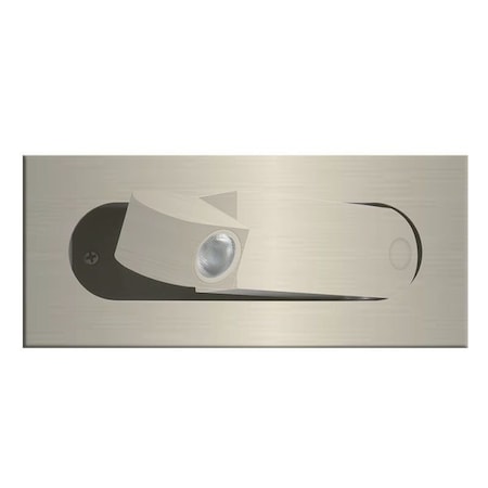 Westgate BEDSIDE READING LIGHT RECESSED HORIZ. 3W 30K, BN, 3000K, BRUSHED NICKEL BRL-RH-BN