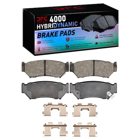 Dfc 4000 HybriDynamic, Disc Brake Pad Set,  4000-0556-01